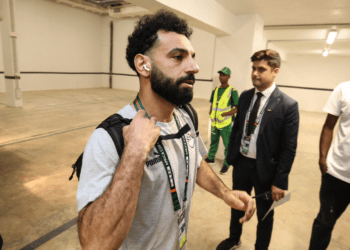 محمد صلاح لاعب منتخب مصر