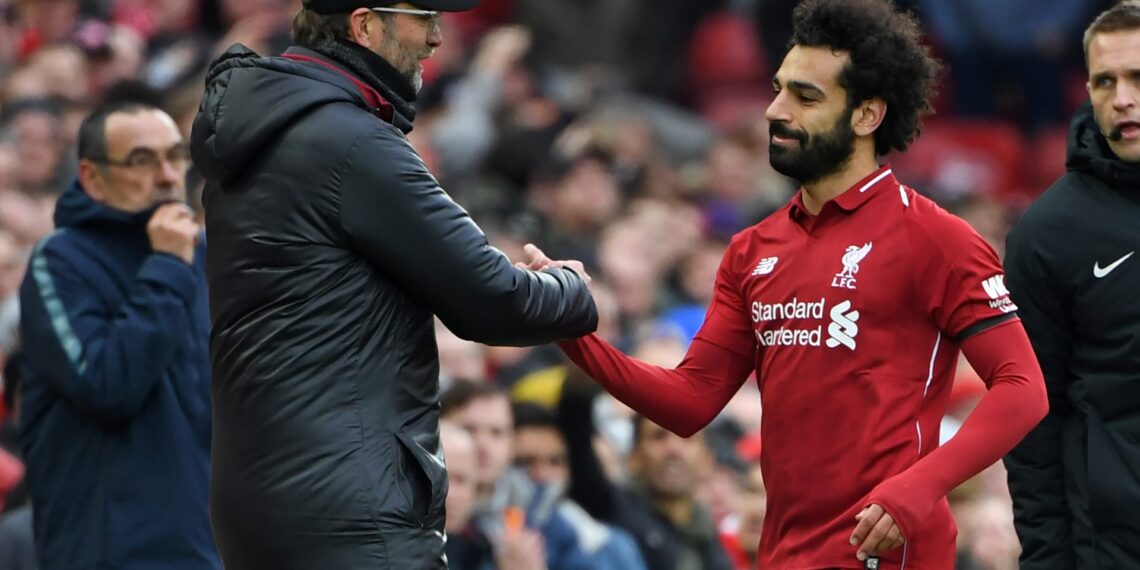 يورجن كلوب ومحمد صلاح