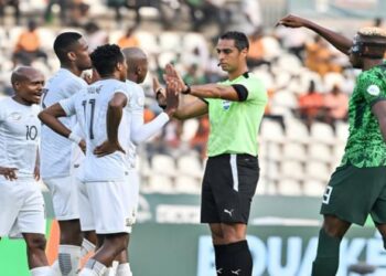 أمين عمر الحكم المصري في أمم إفريقيا