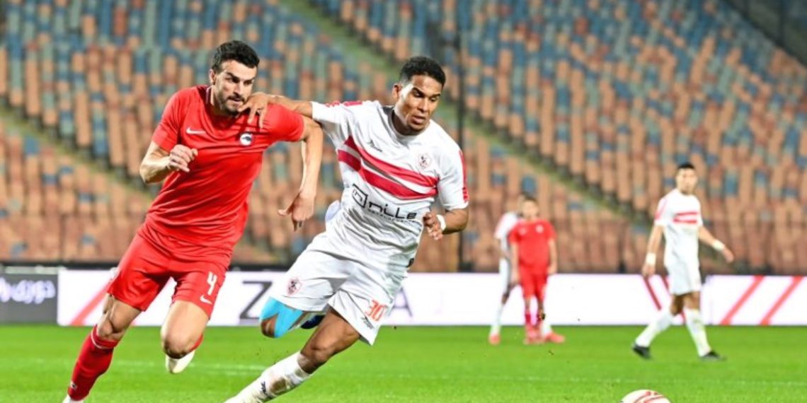 مباراة الزمالك وفيوتشر