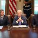 FILE PHOTO: U.S. President Joe Biden, flanked by Secretary of State Antony Blinken and Secretary of Defense Lloyd Austin, makes a statement to the news media ahead of a cabinet meeting at the White House in Washington, U.S., October 2, 2023. REUTERS/Leah Millis/File Photo