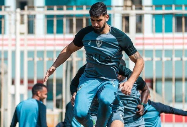 ياسر حمد لاعب الزمالك