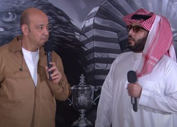 تركي آل الشيخ وعمرو أديب