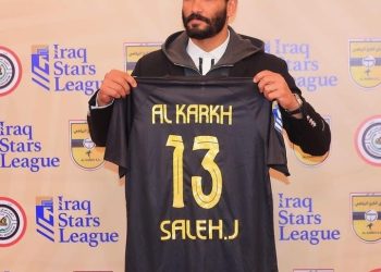 صالح جمعة لاعب الكرخ العراقي