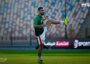 عبد الله السعيد في مران الزمالك