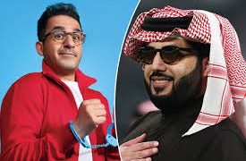 المستشار تركي آل الشيخ وأحمد حلمي